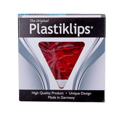 Plastiklips Paper Clips Large Size 200 Pack RED (LP-0620)
