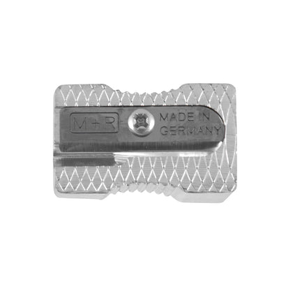 Baumgartens Pencil Sharpener Single Hole SILVER (MR-1201)