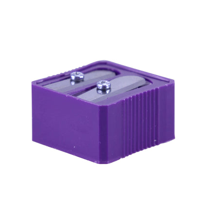 Baumgartens Pencil Sharpener Dual Hole ASSORTED Colors (MR-3320)