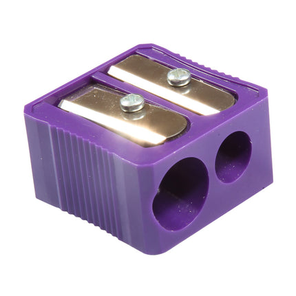 Baumgartens Pencil Sharpener Dual Hole ASSORTED Colors (MR-3320)