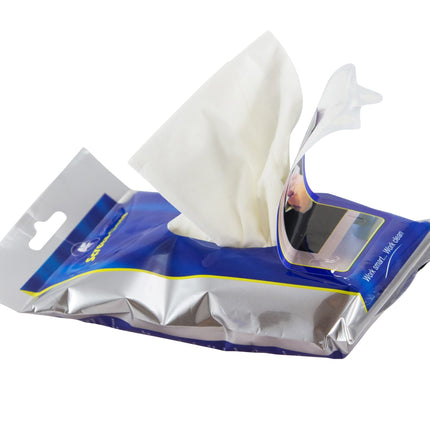 Baumgartens Magic Whiteboard Products Dry Erase Magic Wipes 25 Per Pack White (MW5125)