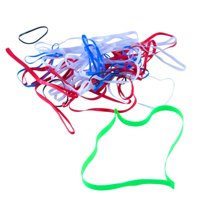 CONSERVE PlastiBands ASSORTED Sizes 100 Pack ASSORTED Colors (SF-7000)