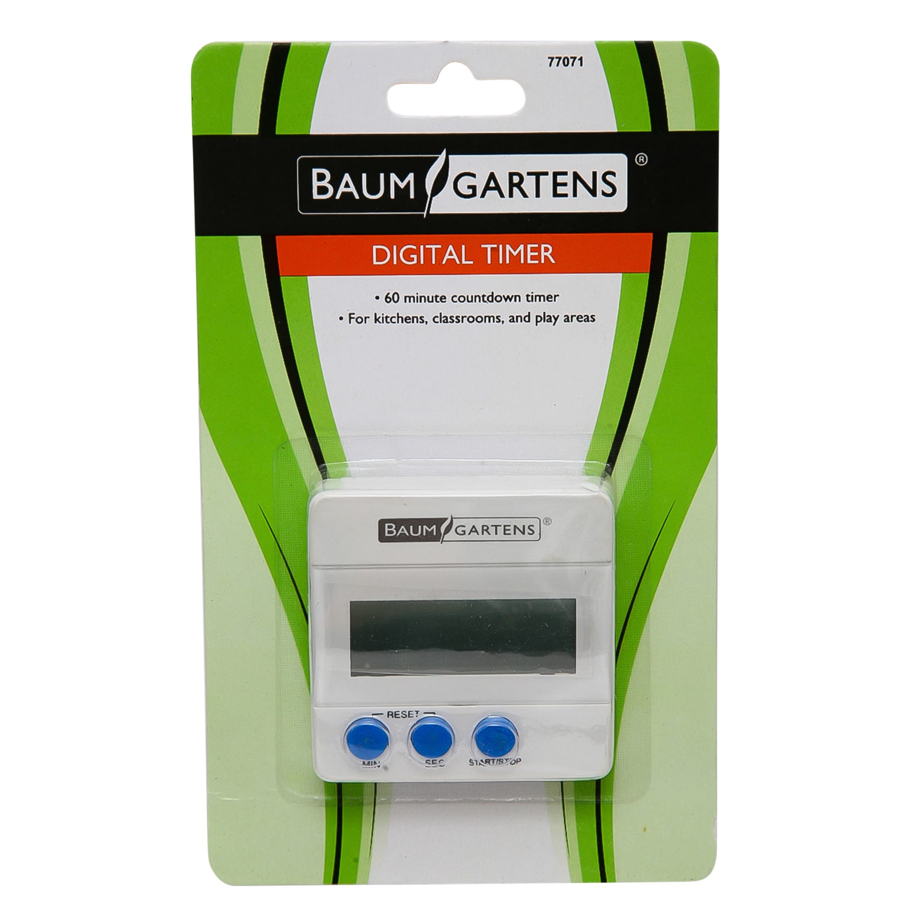 Baumgartens Digital Timer WHITE (77071)