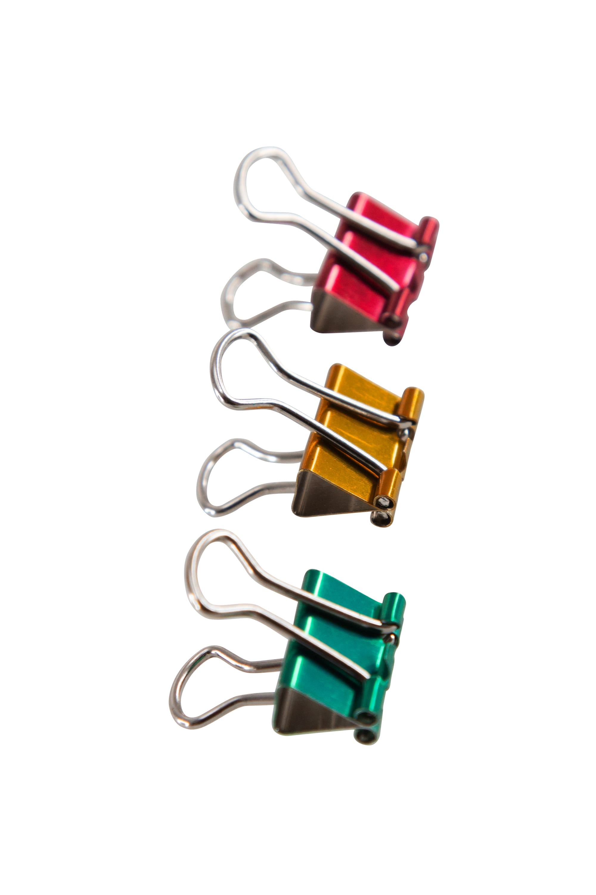 Baumgartens Metallic Designer Binder Clips Small 8 Pack ASSORTED Color –  Baumgartens 