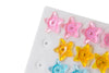 Baumgartens Star Shaped Star Shaped Pushpins 16 Pack ASSORTED Colors (29840)