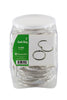 Baumgartens Book Rings 3" Hexagonal Tub Display of 50 CHROME (31499)