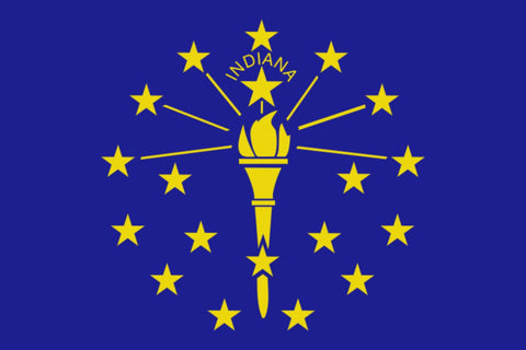 Integrity Flags Indiana State Flag 36" x 60" (33533)