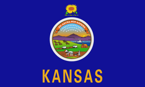 Integrity Flags Kansas State Flag 36" x 60" (33535)