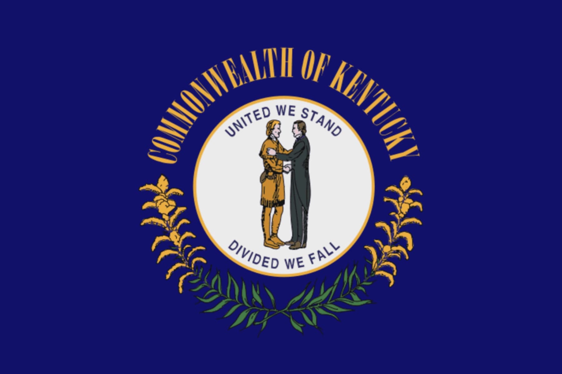 NIB Louisville Kentucky State Flag Traveler's Gift  
