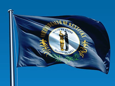 state of kentucky flag