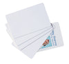 SICURIX CR 80 Blank ID Cards 30 mil 100 Pack WHITE (80300)