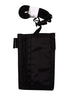 SICURIX ID Neck Pouch Badge Holder Vertical Adjustable Cord BLACK (55120)