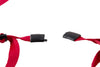 SICURIX Plastic Hook No-twist Lanyard RED (65552)
