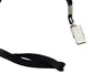 SICURIX Lanyard Flat BLACK with Clip 100 Pack (65609)
