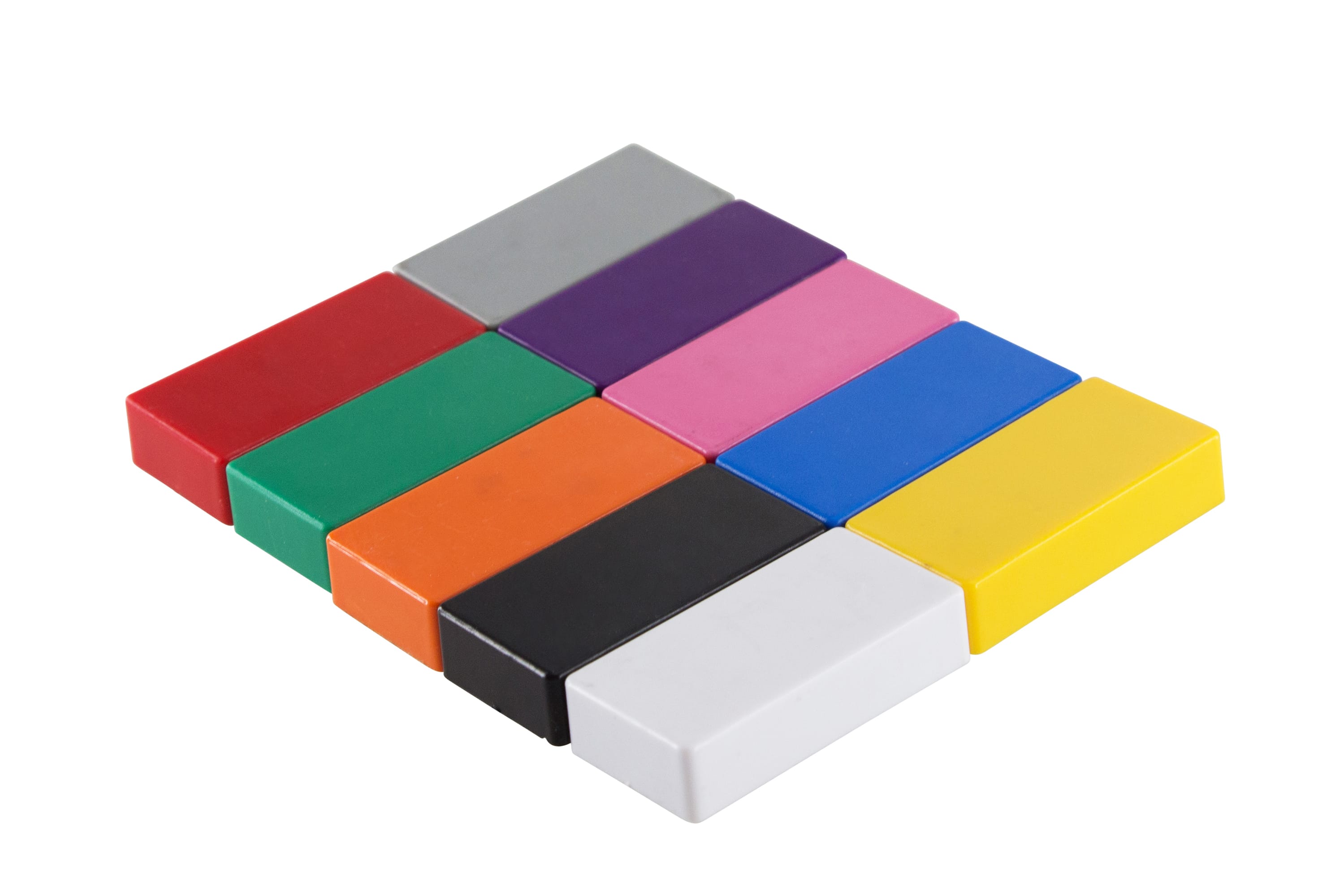 Zeüs Rectangular Magnet ASSORTED Colors (66350)