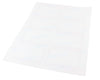 SICURIX Plain WHITE Adhesive Badges 8 Per Sheet 200 Pack WHITE (67651)