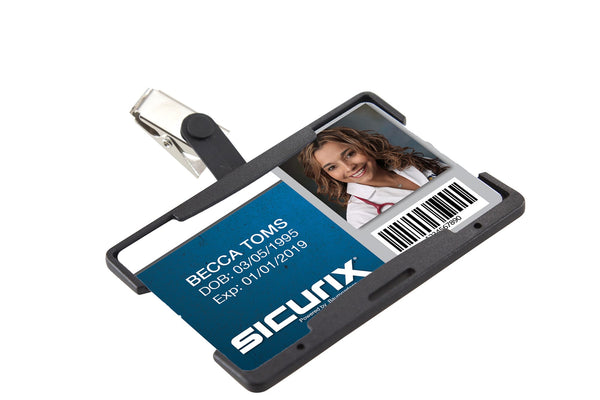 SICURIX Vertical Badge Reel/Card Holder (BAU68171) – Baumgartens 