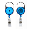 SICURIX Quick Clip ID Badge Reels Round Strap BLUE (68753)