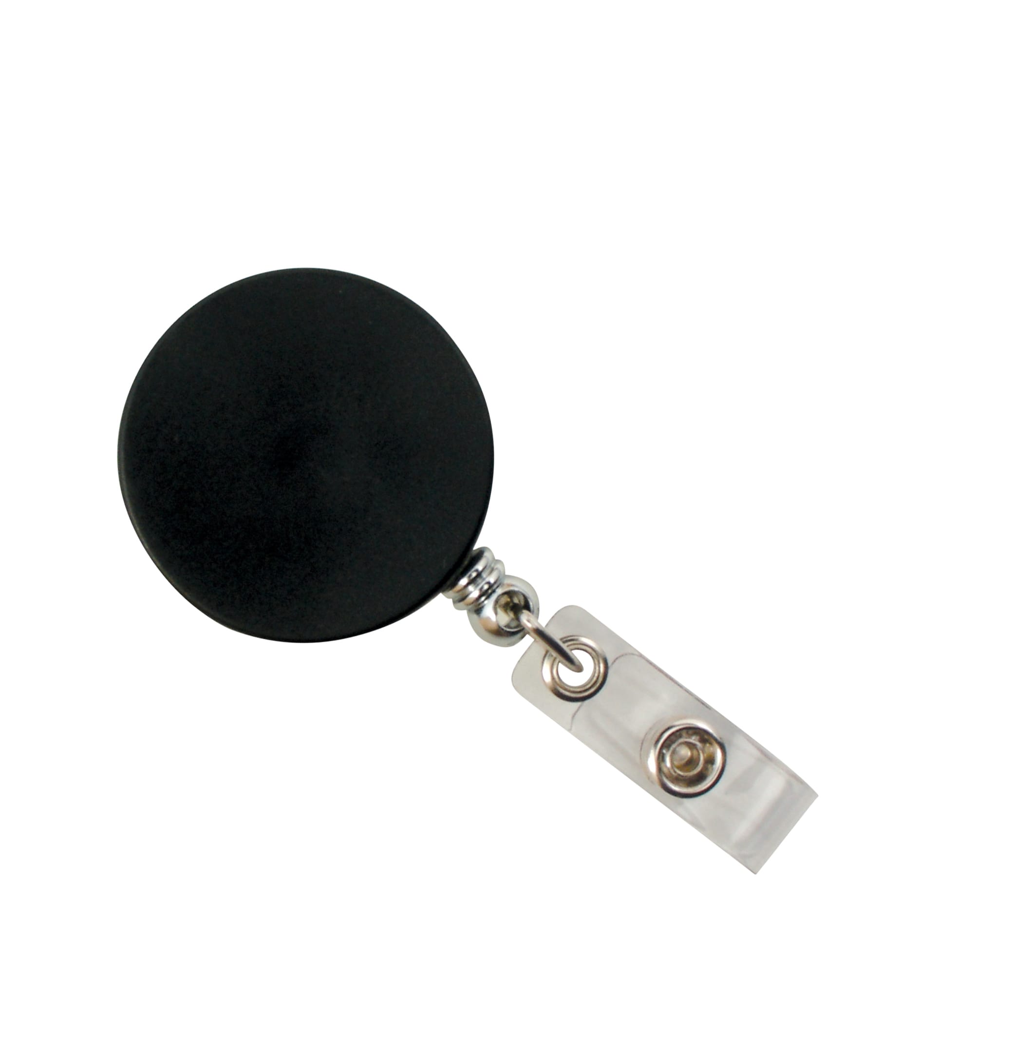 SICURIX Heavy Duty ID Badge Reel Round Belt Clip Strap BLACK (68814) –  Baumgartens 