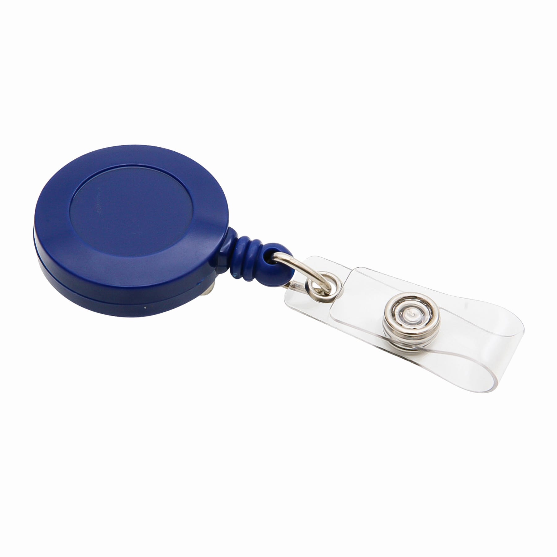 SICURIX Standard ID Badge Reel Round Swivel Spring Clip Strap BLUE (68 –  Baumgartens 