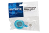 SICURIX Standard ID Badge Reel Round Belt Clip Strap BLUE (68853)