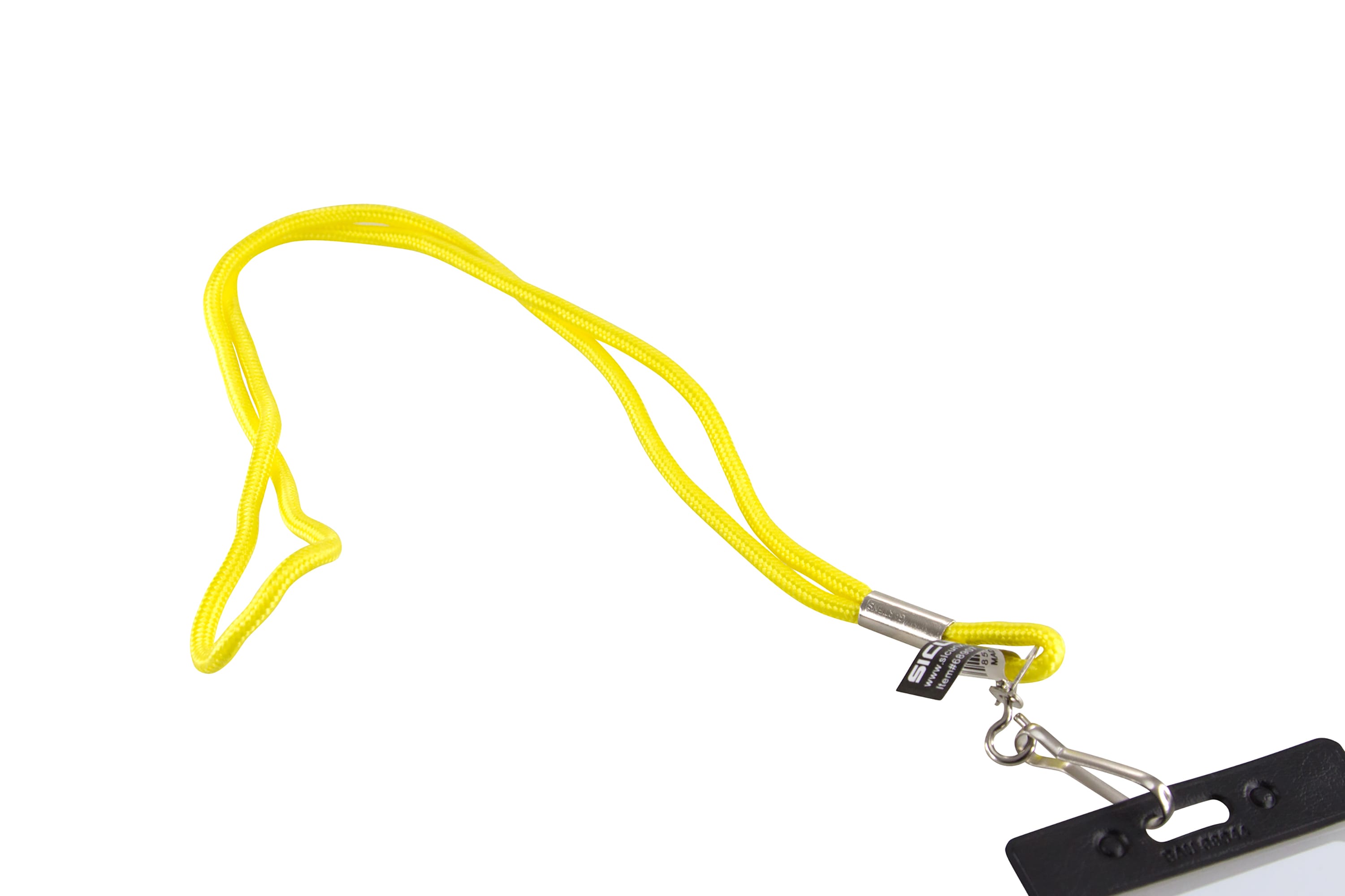 SICURIX Standard Lanyard Hook Rope Style Yellow (68907)