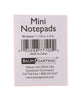 Baumgartens Adhesive Mini Notepad ASSORTED Colors (77100)