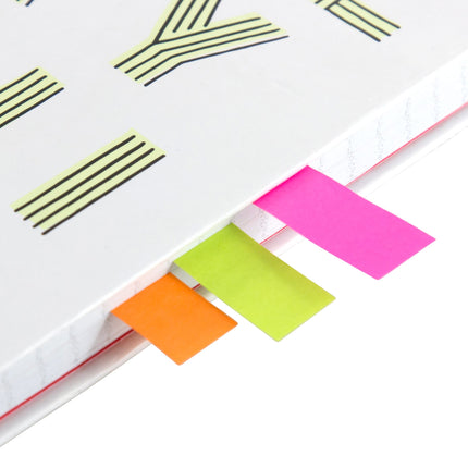Baumgartens Adhesive Index Flags 50 Pack ASSORTED Colors (77120)