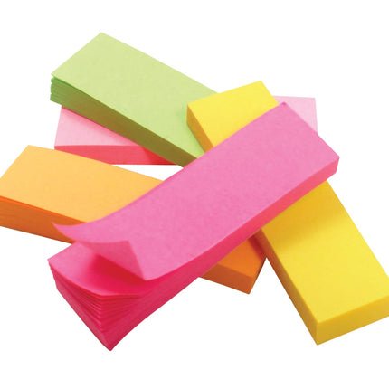 Baumgartens Adhesive Index Flags 50 Pack ASSORTED Colors (77120)