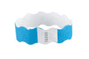 SICURIX Wristbands Wavy BLUE 100/pack (85330)