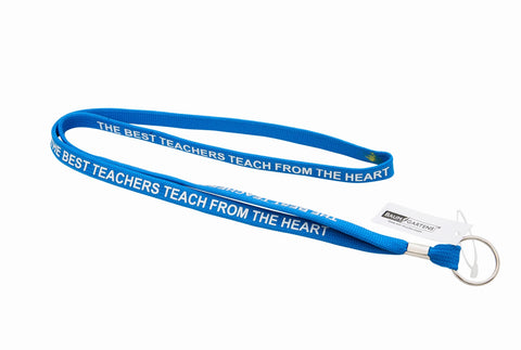 SICURIX Teacher Lanyard Ring Flat Style ASSORTED Colors (98000)