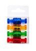 Zeüs Kaleidoscope Magnets 8 Pack ASSORTED Colors (66390)
