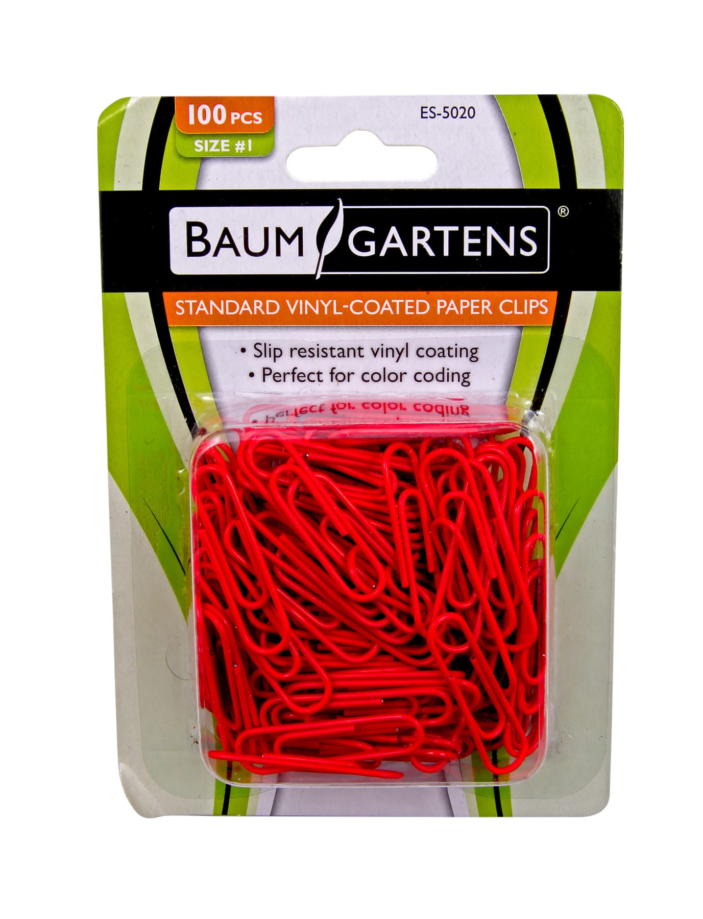Plastiklips Paper Clips Medium Size 500 Pack RED (LP-0320) – Baumgartens 