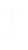 Baumgartens Plastic Ties 250 Pack WHITE (GI-5000)