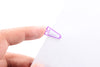 Plastiklips Paper Clips Small Size 1000 Pack PURPLE (LP-0214)