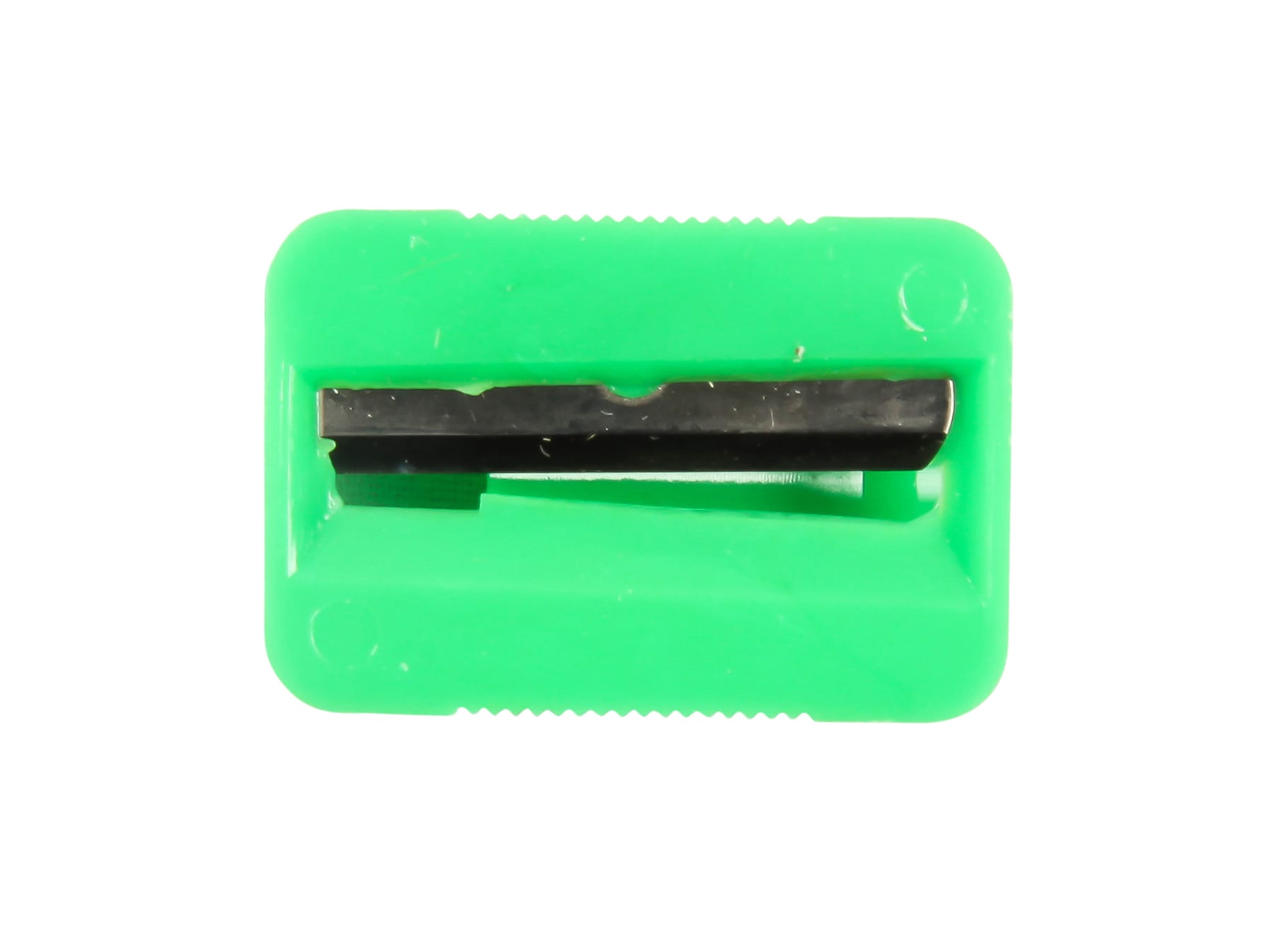 Baumgartens Slanted Face Pencil Sharpener Single Hole ASSORTED Colors (MR3380)